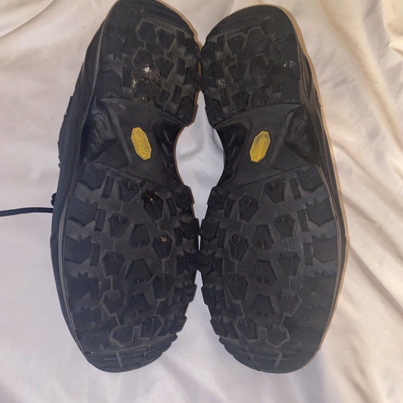 LOWA Lowa RENEGADE‎ GTX LO Black Leather Hiking Shoes Mens Size US 11 Gore-Tex - Picture 5 of 12